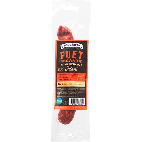 Salami Fuet Pikante 100g Hemgården