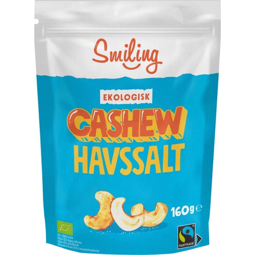 Cashew Havssalt 160g Smiling