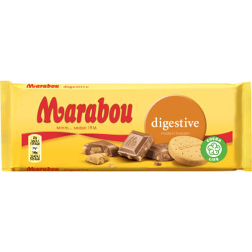 Chokladkaka Digestive 100g Marabou