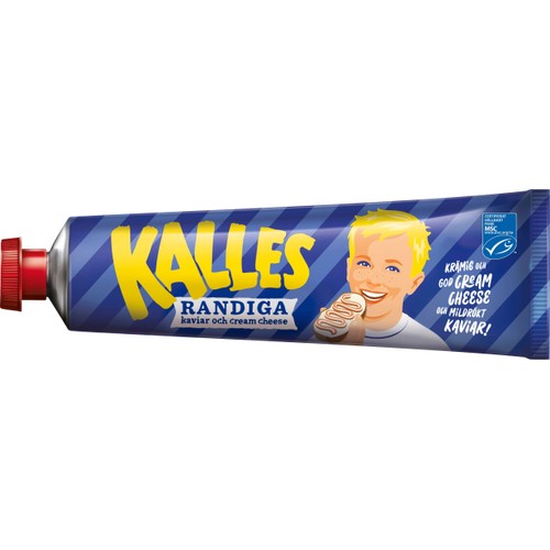 Kaviar randig 185g Kalles