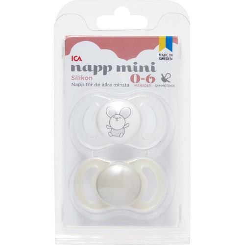 Napp Mini Silikon Mus 2-p ICA