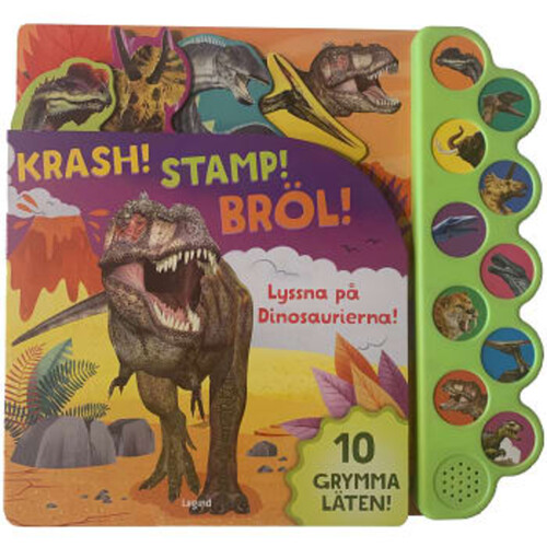 Dinosaurier - med 10 dinoljud