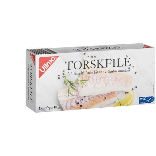 Torskfilé 400g Ullmo