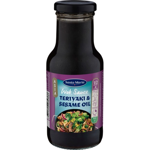Asia Teriyaki & Sesame oil Woksås 250ml Santa Maria