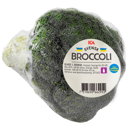 Broccoli filmad 250g Klass 1 ICA