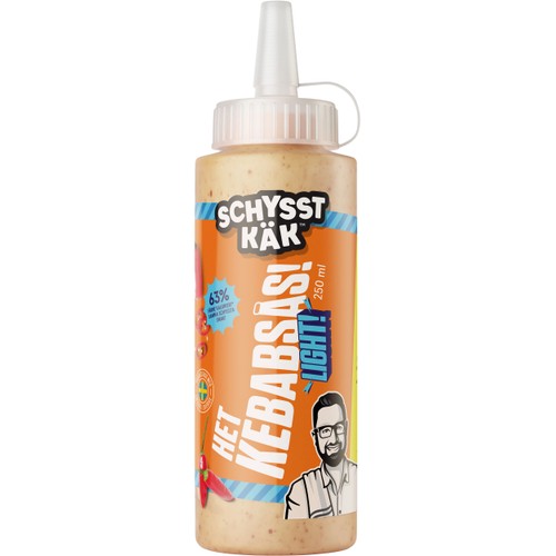 Kebabsås Het Light 250ml Schysst Käk