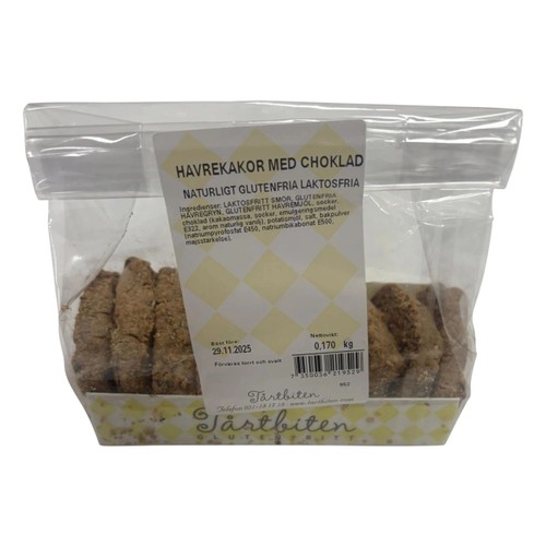 Havrekakor med Choklad Glutenfri Laktosfri