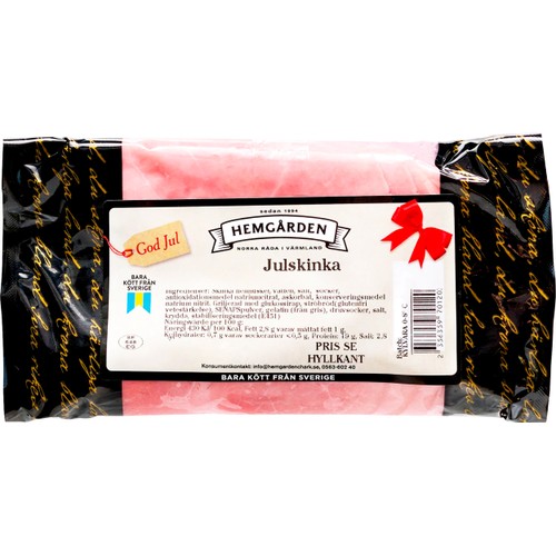 Julskinka Skivad ca 120g Hemgården