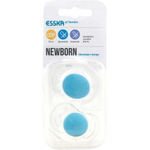 Napp Newborn Silikon 2-p Esska