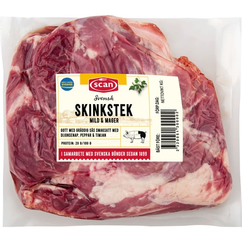 Skinkstek ca 1,1kg Scan