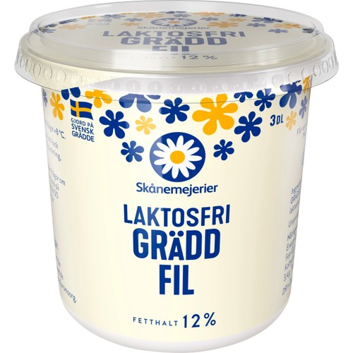 Gräddfil Laktosfri 12% 3dl Skånemejerier