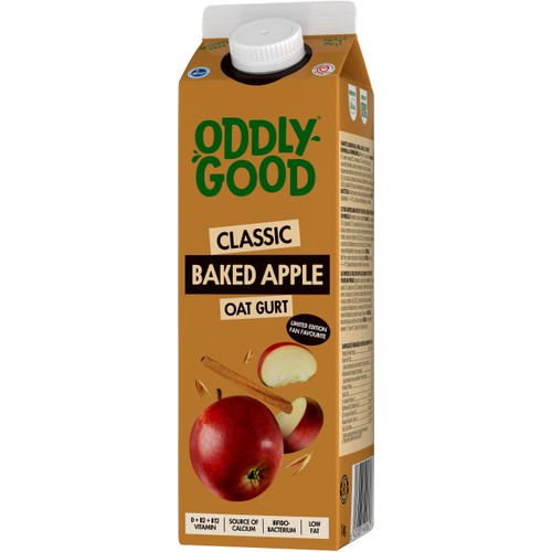 Havregurt Ugnsäpple Glutenfri 1,3% 1000g Oddlygood®