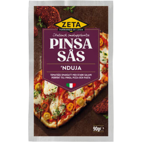 Pinsasås 'Nduja 90g Zeta