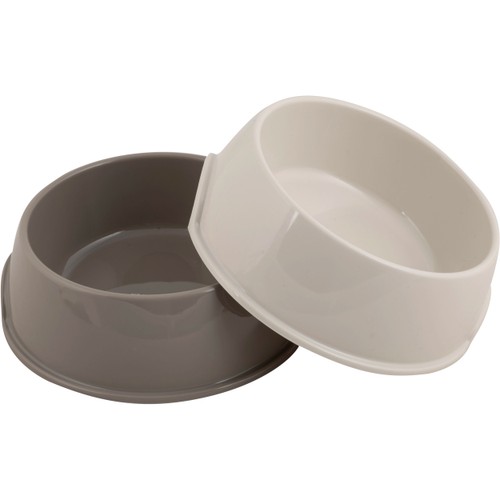 Vatten och Matskål Plast Medium 1p Best friend