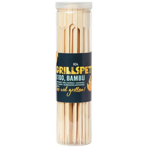 Grillspett Bambu 28cm 100-p ICA