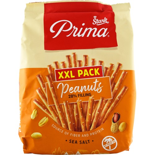 Salta Pinnar med jordnötsfyllning 230g Stark