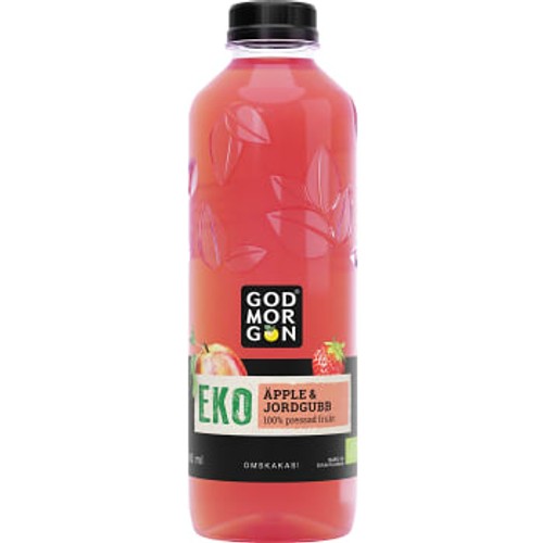 Juice Apple & Strawberry Ekologisk 850ml God morgon