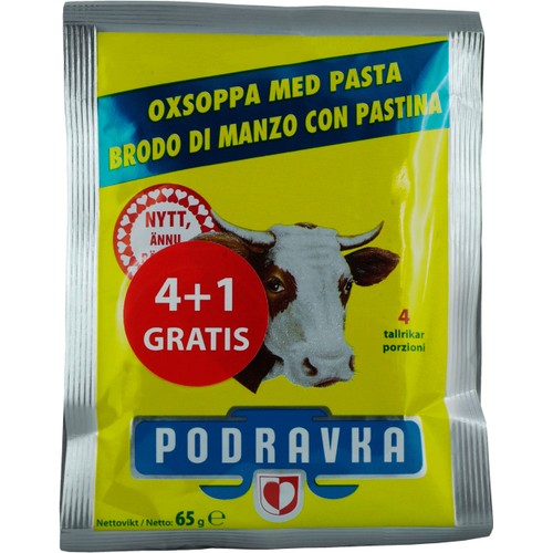 Oxsoppa med Pasta 5-p Podravka