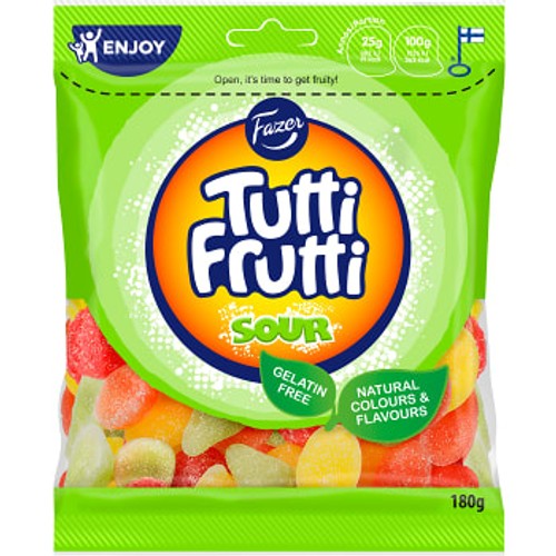 Tutti Frutti Sour 180g Fazer