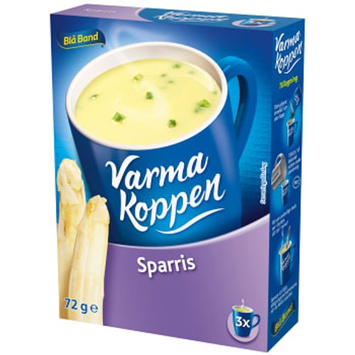 Sparrissoppa 3 portioner 6dl Varma Koppen