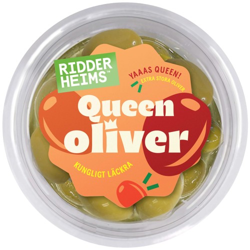 Queenoliver i Örtmarinad 160g Ridderheims