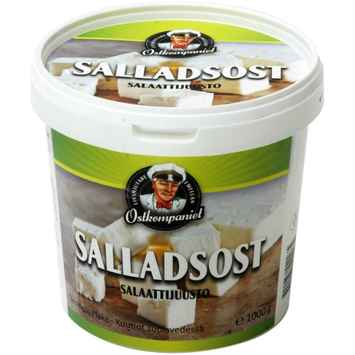 Salladsost Tärnad 1kg Ostkompaniet