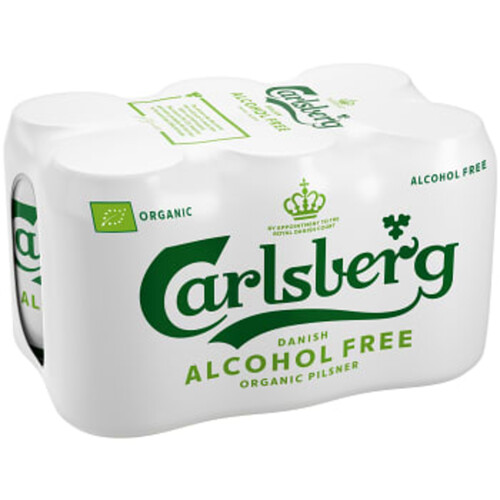 Öl Alkoholfri Ekologisk 33cl 6-p Carlsberg