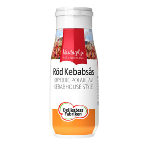 Röd Kebabsås Glutenfri 240ml Delikatessfabriken