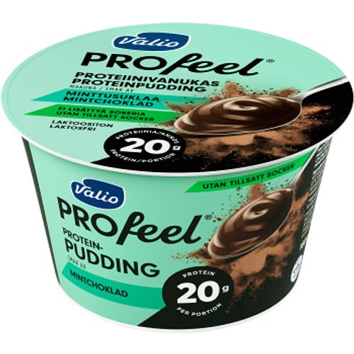 Proteinpudding Mintchoklad Laktosfri 1,5% 180g Valio PROfeel®