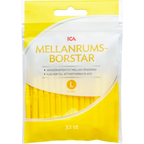Mellanrumstandborste Large 0.7mm 32-p ICA
