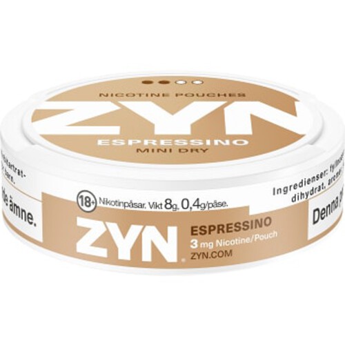 Nikotinpåse utan tobak Espressino Mini dry 1-p Zyn