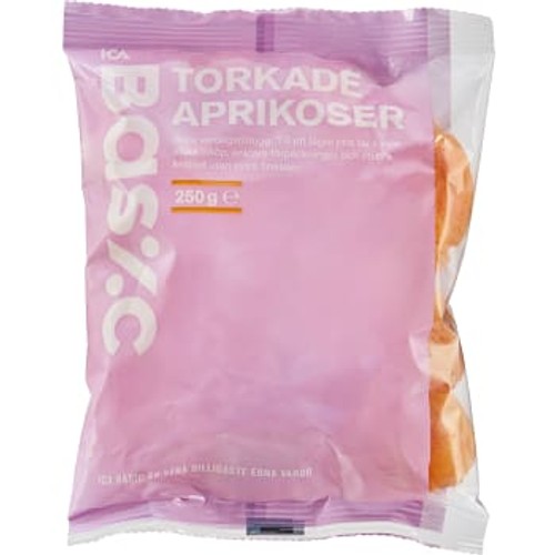 Torkade Aprikoser 250g ICA Basic