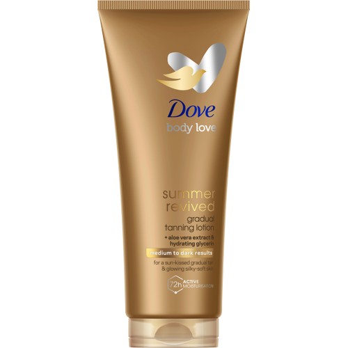 Brun utan Sol Summer Revived Medium to Dark 200ml Dove