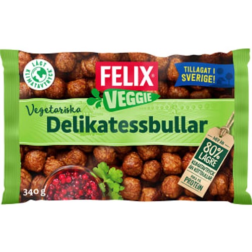 Delikatessbullar Vegetariska 340g Felix