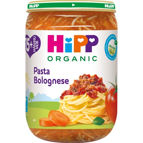 Pasta bolognese Från 15m Eko 250g Hipp