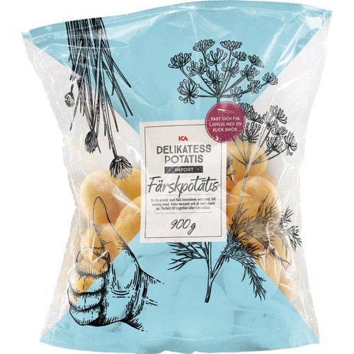Färskpotatis Delikatess 900g Klass 1 ICA