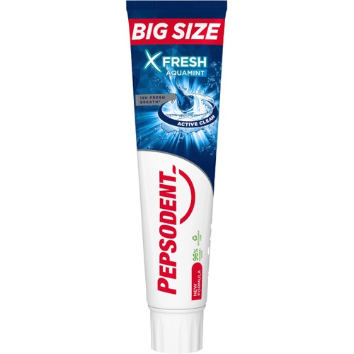 Tandkräm X-Fresh Aquamint 125ml Pepsodent