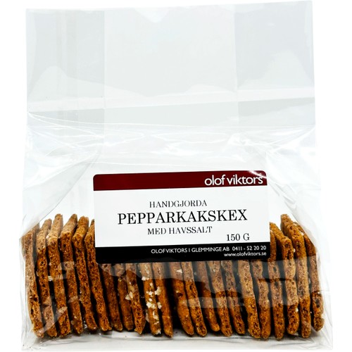 Pepparkakskex Med Havssalt 150g Olof Viktors i Glemminge