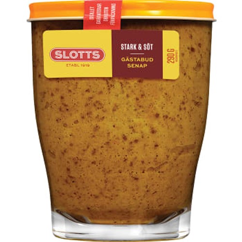 Gästabud Senap Stark & söt 290g Slotts