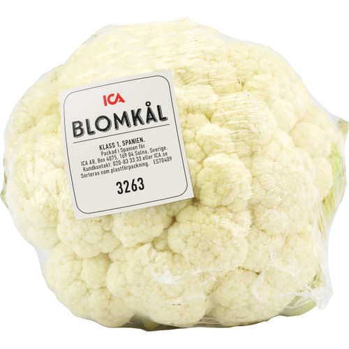Blomkål ca 900g Klass 1 ICA