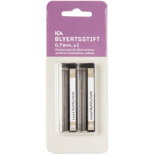 Stift refill 0,7mm 2-p ICA
