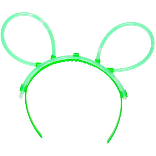 Diadem Glow in the dark Grön 1-p Festive