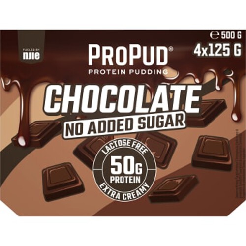 Proteinpudding ProPud Choklad Laktosfri 4-p 1,5% 500g NJIE