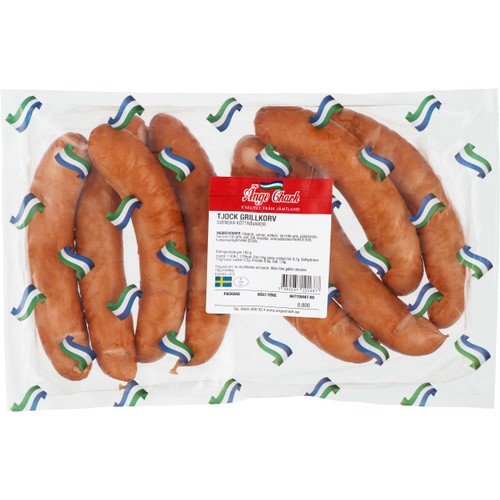 Grillkorv tjock 800g Änge Chark