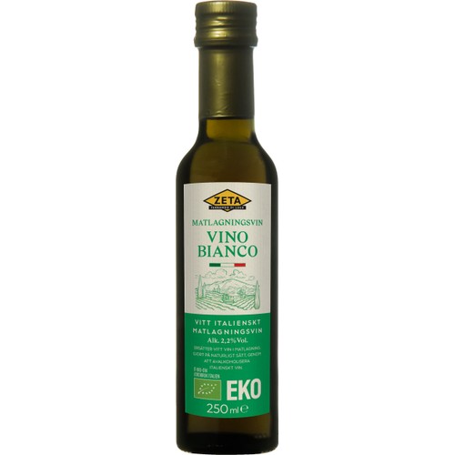 Matlagningsvin vitt Ekologisk 250ml Zeta