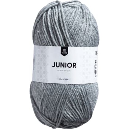 Garn Junior ljusgrå 50g Järbo