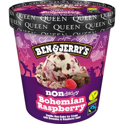 Glass Bohemian raspberry non dairy 465ml Ben & Jerrys