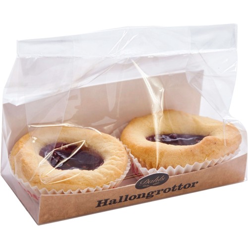 Hallongrotta 2-pack 130g Dahls Bageri