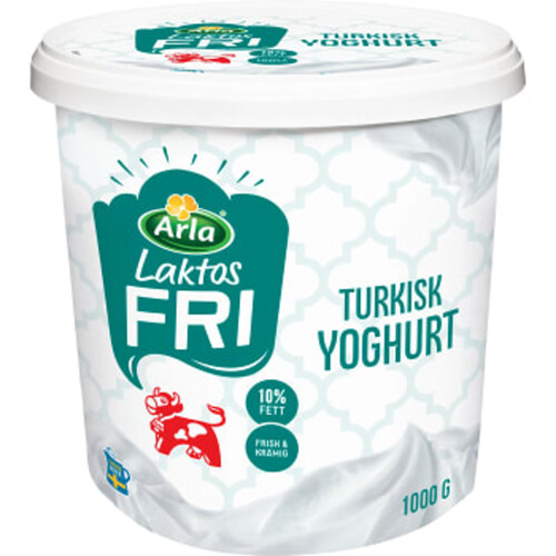 Matyoghurt Turkisk Laktosfri 10% 1000g Arla Ko®