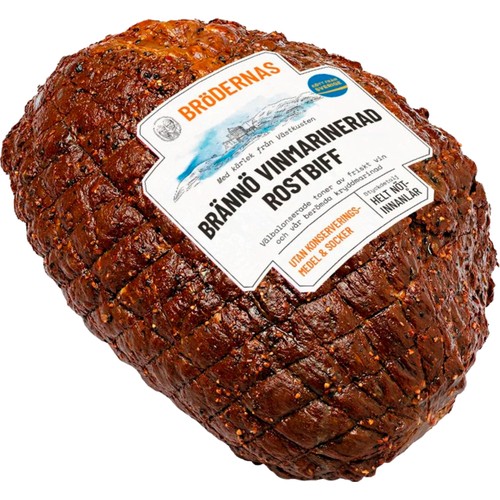 Rostbiff Vinmarinerad Brännö ca 100g Brödernas
